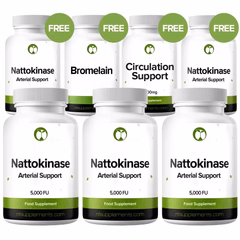 Nattokinase - Buy 3 Get 2 Free (And Gifts)